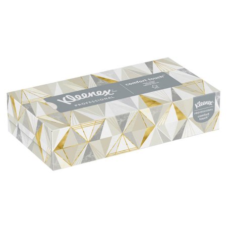 Kleenex® Facial Tissue White 8-2/5 X 8-3/5 Inch 125 Count