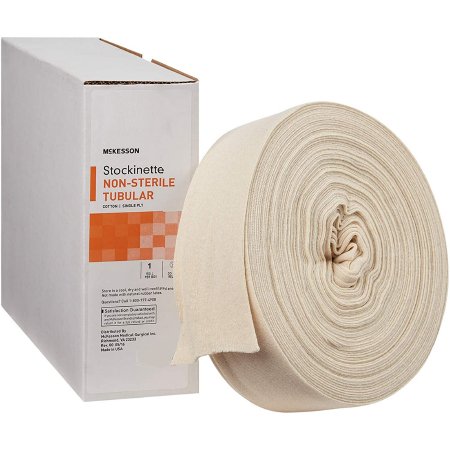 Stockinette Tubular McKesson 8 Inch X 25 Yard Cotton NonSterile