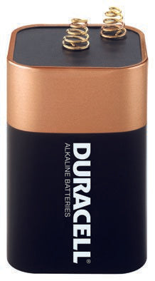 Alkaline Battery Duracell® Coppertop® 6V Disposable 1 Pack