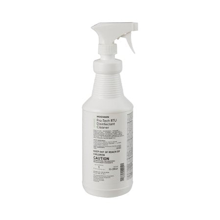 McKesson Pro-Tech Surface Disinfectant Cleaner Quaternary Based J-Fill® Dispensing Systems Liquid 32 oz. Bottle Floral Scent NonSterile