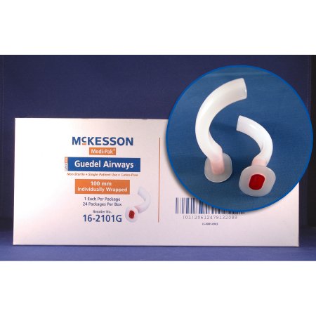 Guedel Oropharyngeal Airway McKesson 80 mm Length