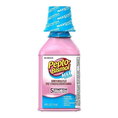 Anti-Diarrheal Pepto Bismol® 262 mg Strength Liquid 4 oz.