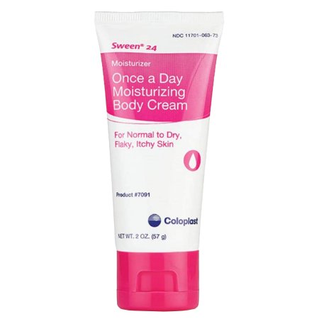 Hand and Body Moisturizer Sween® 24 2 oz. Tube Unscented Cream CHG Compatible