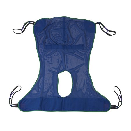 Full Body Commode Sling drive™ 4 or 6 Point With Head Support Straps - Attached Medium 600 lbs. Weight Capacity