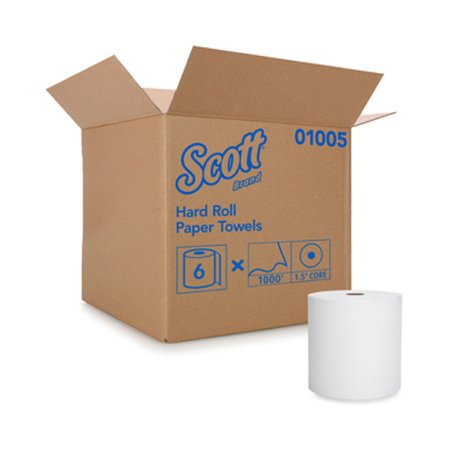 Paper Towel Scott® Hardwound Roll 8 Inch X 1000 Foot