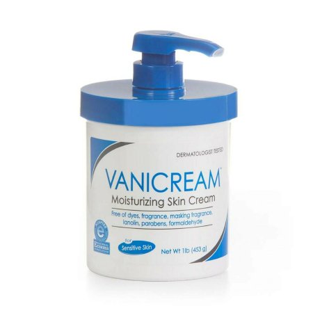 Hand and Body Moisturizer Vanicream® 16 oz. Pump Bottle Unscented Cream