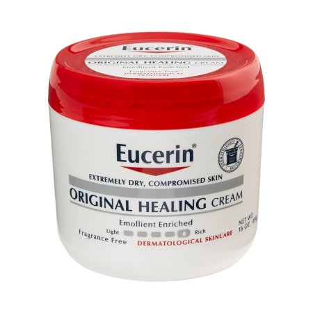 Hand and Body Moisturizer Eucerin® Original 16 oz. Jar Unscented Cream