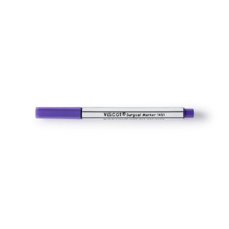 Mini Surgical Skin Marker Viscot® Gentian Violet Regular Tip Without Ruler NonSterile