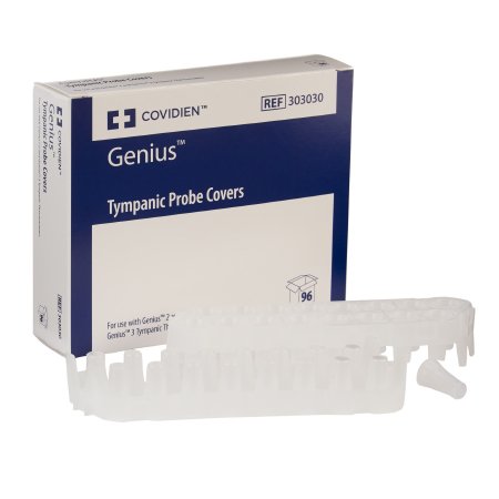 Tympanic Thermometer Probe Cover Genius™ For use with Genius™ 2 Tympanic Thermometer 96 per Box