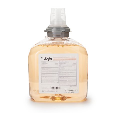 Antibacterial Soap GOJO® Premium Foaming 1,200 mL Dispenser Refill Bottle Fresh Fruit Scent