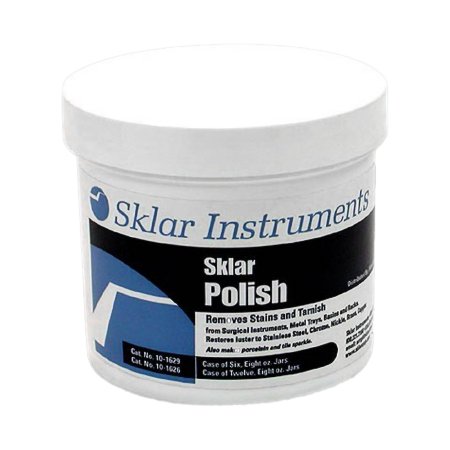 Instrument Polish 8 oz Jars, Removes Corrosive Stains