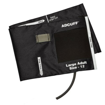 Reusable Blood Pressure Cuff Adcuff™ 34 to 50 cm Arm Nylon Cuff Large Adult Cuff