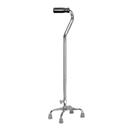 Small Base Quad Cane drive™ Aluminum 30 to 39 Inch Height Chrome