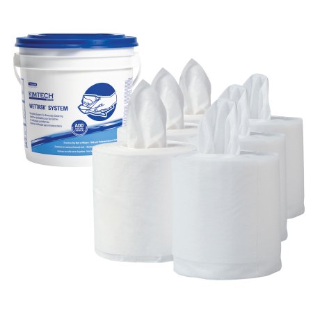 Task Wipe Kimtech Prep Wettask White NonSterile Meltblown 12 X 12-1/2 Inch Disposable