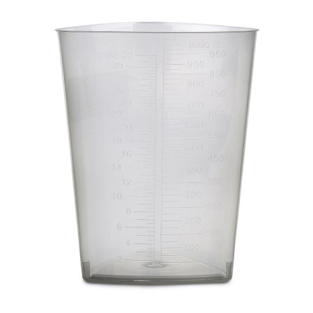 Graduated Container McKesson Triangular Polypropylene 1,000 mL (32 oz.)