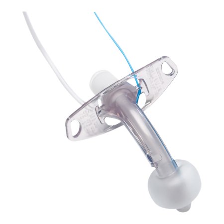 Cuffed Tracheostomy Tube Blue Line Ultra® Suctionaid® Size 8.0 mm Adult