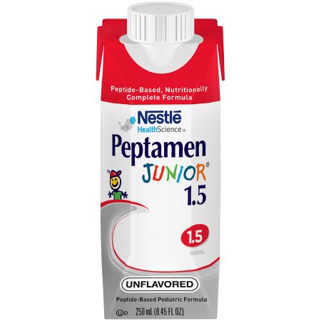 Pediatric Tube Feeding Formula Peptamen Junior® 1.5 250 mL Carton Liquid Whey Protein Impaired GI Function