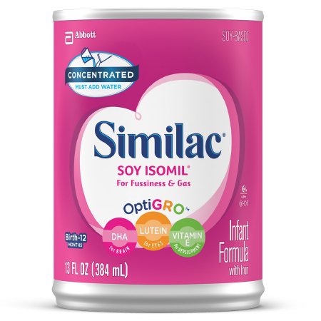 Infant Formula Similac® Soy Isomil® 13 oz. Can Concentrate Soy Lactose Intolerance / Galactosemia