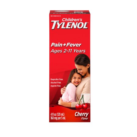 Children's Pain Relief 160 mg / 5 mL Strength Acetaminophen Oral Suspension 4 oz.