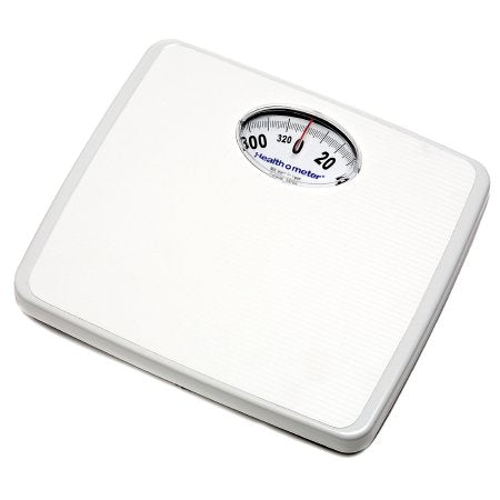 Floor Scale Health O Meter® Dial Display 330 lbs. Capacity White Analog