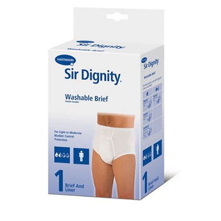 Sir Dignity® Protective Underwear with Liner Male Cotton Blend Large Pull On Reusable