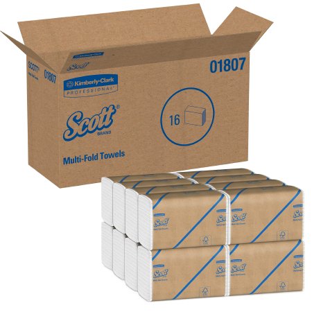 Paper Towel Scott® Multi-Fold 9-1/5 X 9-2/5 Inch