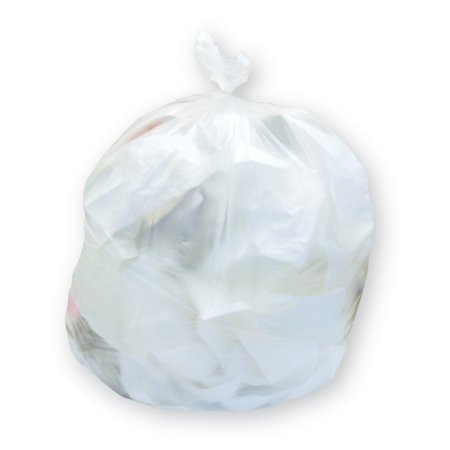 Trash Bag Heritage™ 33 gal. White LLDPE 0.90 mil 33 X 39 Inch Star Seal Bottom Flat Pack