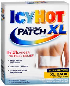 Topical Pain Relief Icy Hot® 5% Strength Menthol Patch 3 per Box