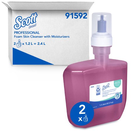 Soap Scott® Pro™ Foaming 1,200 mL Dispenser Refill Bottle Floral Scent