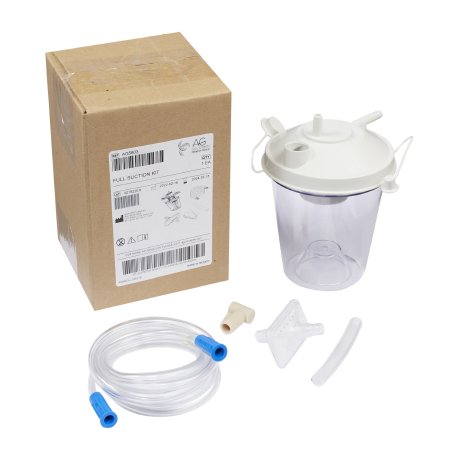 Suction Canister Kit 800 mL Float Valve Shut-Off Lid – ER Medical Supply