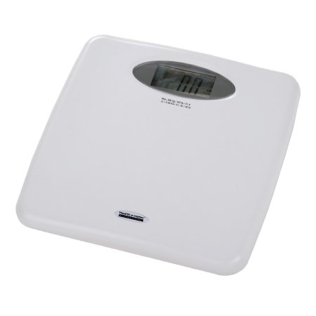 Floor Scale Health O Meter® Digital Display 440 lbs. / 200 kg Capacity White Battery Operated