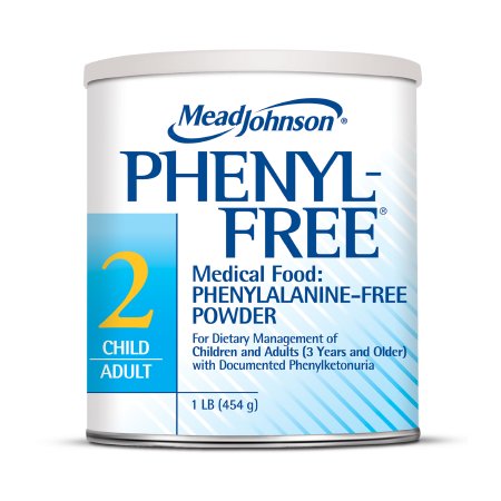 Oral Supplement Phenyl-Free® 2 Vanilla Flavor Powder 1 lb. Can