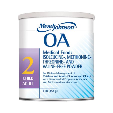 Oral Supplement OA 2 Unflavored Powder 1 lb. Can