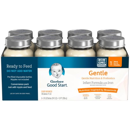 Infant Formula Gerber® Good Start® GentlePro 3 oz. Bottle Liquid