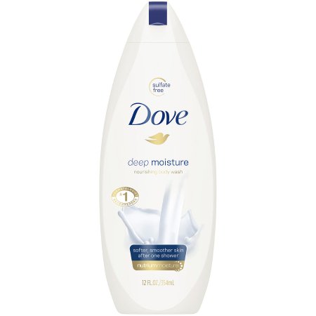 Body Wash Dove® Deep Moisture Liquid 12 oz. Bottle Scented