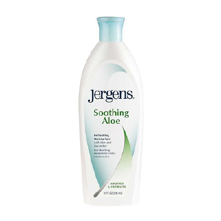 Hand and Body Moisturizer Jergens® Aloe Relief 10 oz. Bottle Scented Lotion