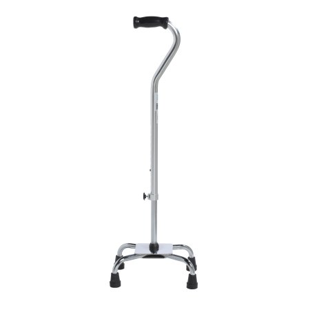 Large Base Quad Cane drive™ Aluminum 30 to 39 Inch Height Chrome