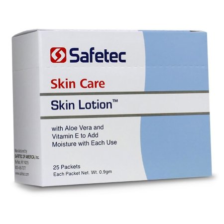 Hand and Body Moisturizer Safetec® 0.9 Gram Individual Packet Scented Lotion