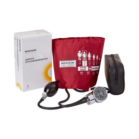 Aneroid Sphygmomanometer Unit McKesson LUMEON™ Large Adult Nylon 34 - 50 cm Pocket Aneroid