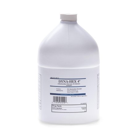 Surgical Scrub Solution Dyna-Hex 4® 1 gal. Jug 4% Strength CHG (Chlorhexidine Gluconate) NonSterile