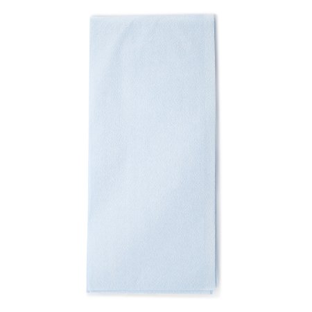 Stretcher Sheet Avalon® Flat Sheet 40 X 90 Inch Blue Tissue / Poly Disposable