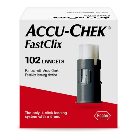 Lancet for Lancing Device Accu-Chek® Non-Safety Twist Off Cap Multiple Sites