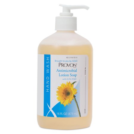 Antimicrobial Soap PROVON® Lotion 16 oz. Pump Bottle Citrus Scent