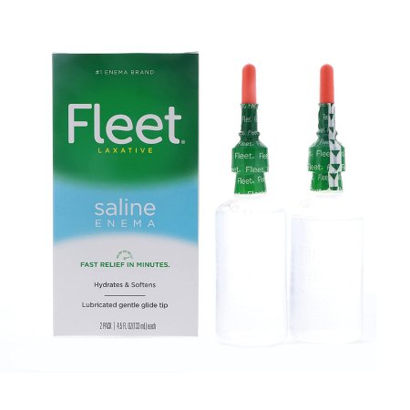 Enema Fleet® 4.5 oz. 19 Gram - 7 Gram Strength Monobasic Sodium Phosphate / Dibasic Sodium Phosphate