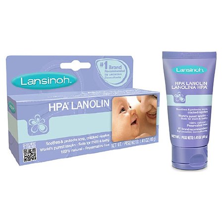 Nipple Cream Lansinoh® HPA® 1.41 oz. Tube Scented Cream