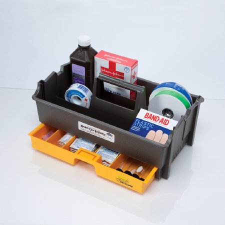 Carry Caddy with Drawer 6.81 X 9.19 X 14.75 Inch HDPE