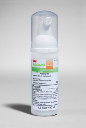 Hand Sanitizer 3M™ Avagard™ 50 mL Ethyl Alcohol Foaming Pump Bottle