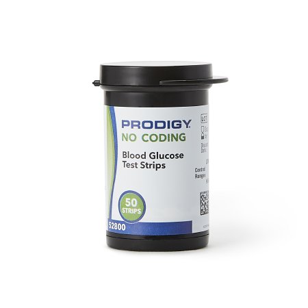 Blood Glucose Test Strips Prodigy® 50 Strips per Pack