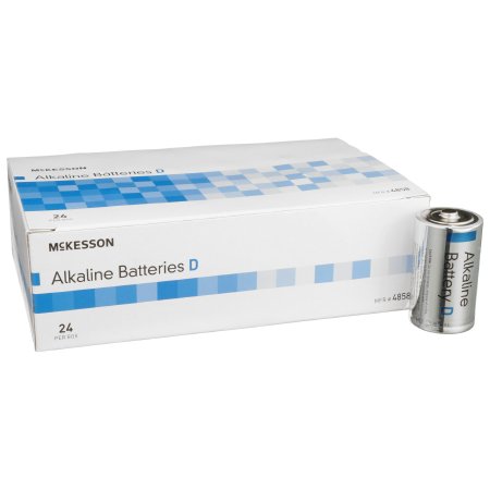 Alkaline Battery McKesson D Cell 1.5V Disposable 24 Pack