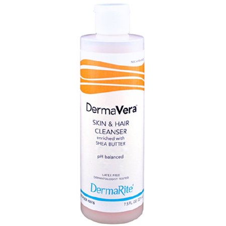 Shampoo and Body Wash DermaVera® 4 oz. Flip Top Bottle Scented